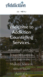 Mobile Screenshot of addictioncounsellingservices.com